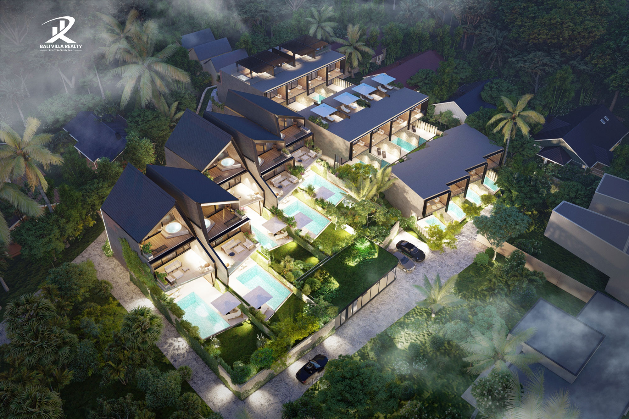 3 Bedroom chic Villas in Balangan Beach