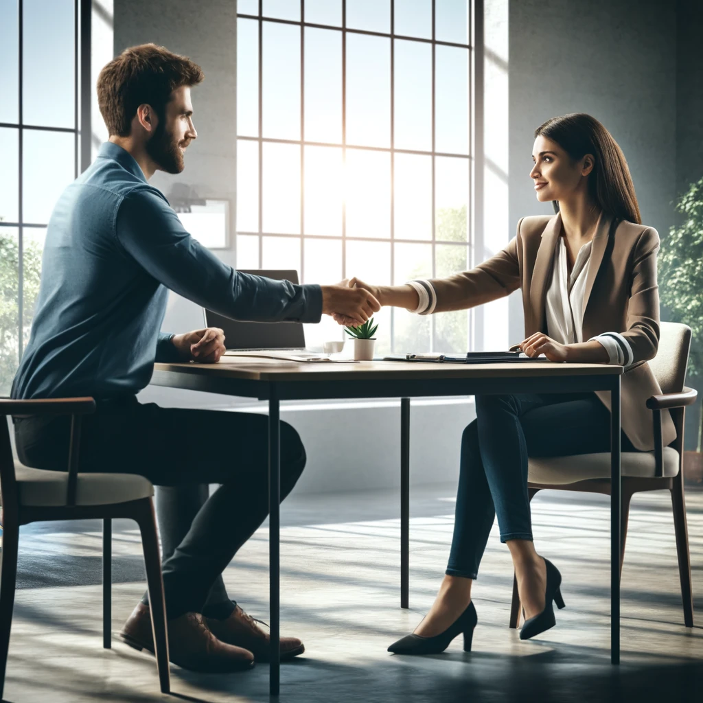 promoting villa with local real estate agents