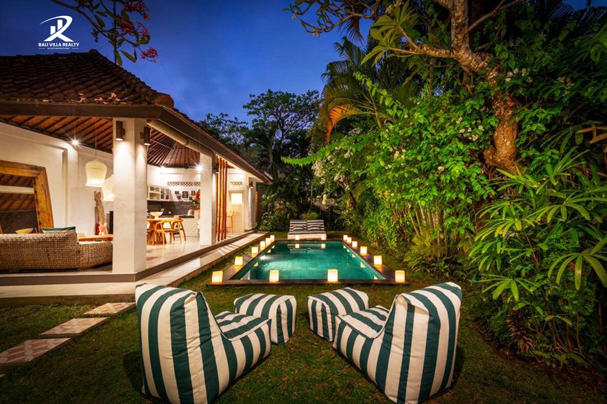 Cozy 2 bedroom villa for Sale Leasehold in Bali seminyak