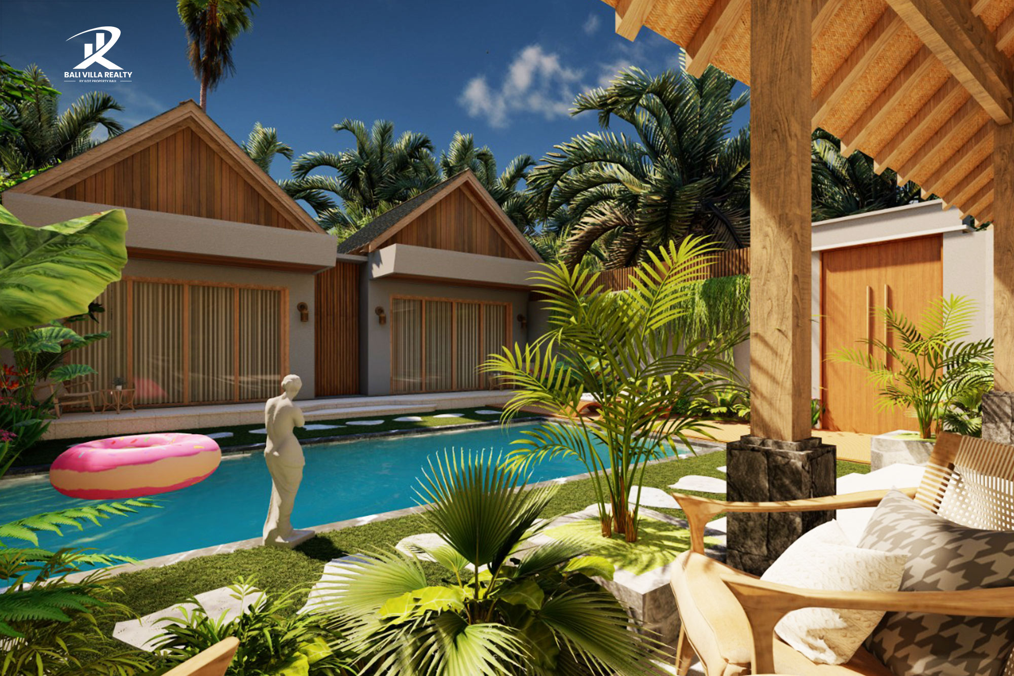 Off-Plan 2 Bedroom Villa for Sale Leasehold in Bali Canggu