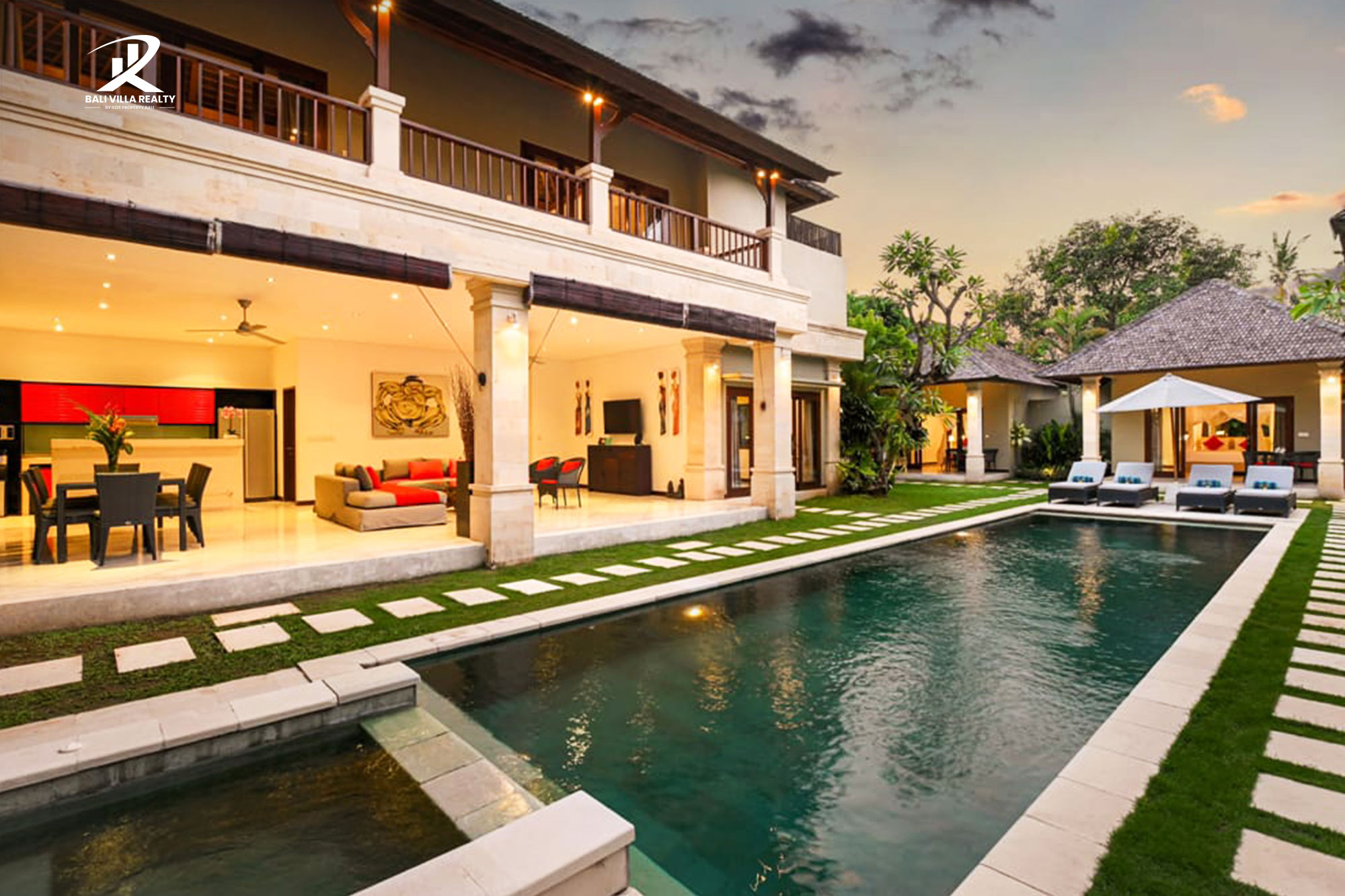 Near The Beach 2 Units Villa for Sale Freehold in Bali Seminyak