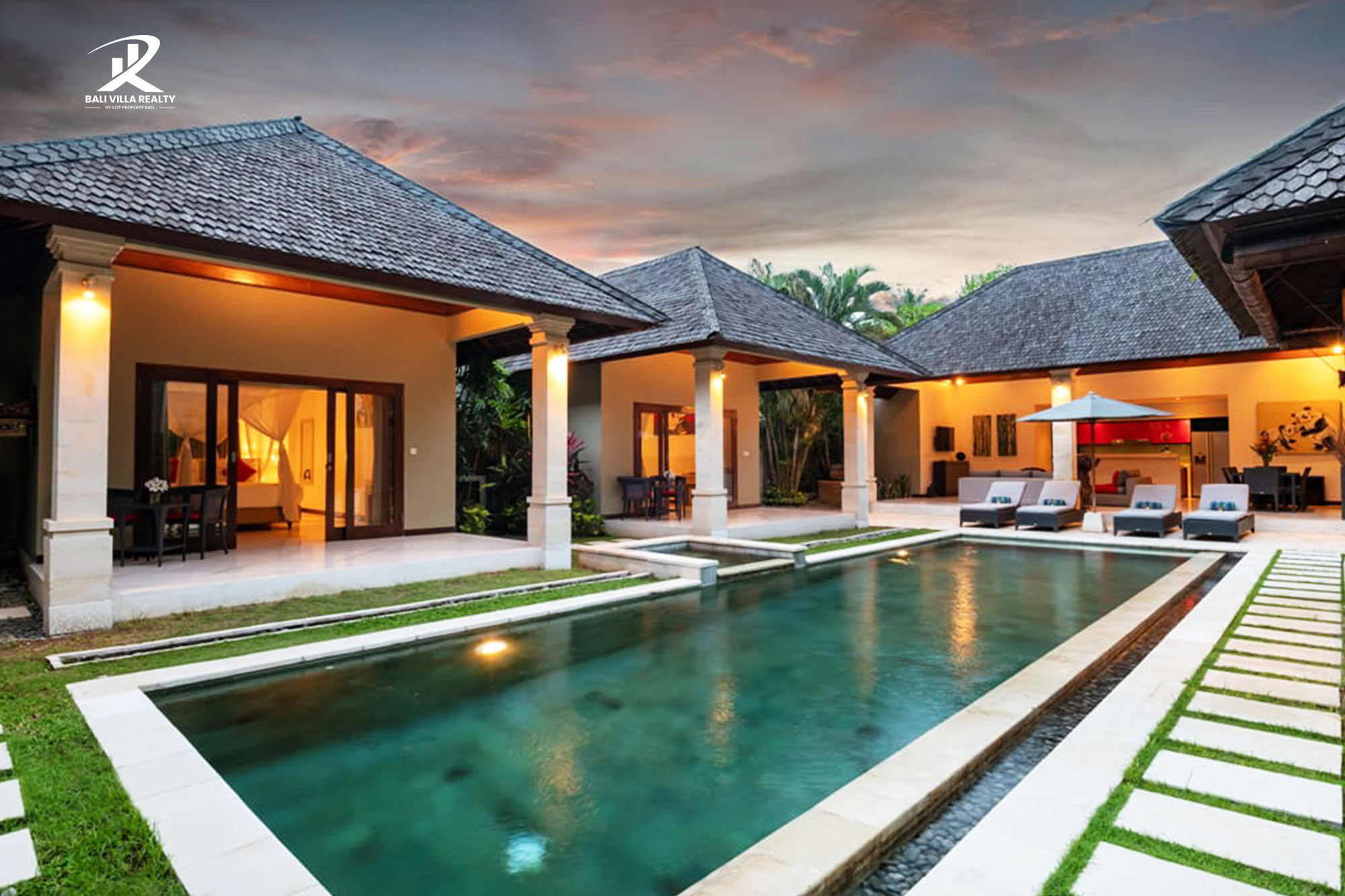 Near The Beach 2 Units Villa for Sale Freehold in Bali Seminyak