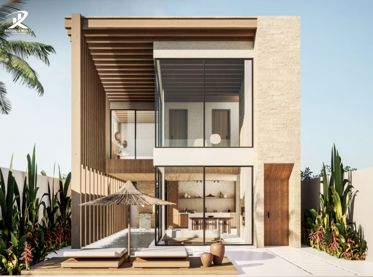 Villas where tropical luxury meets Japandi Interiors - seamlessly blending nature and design.