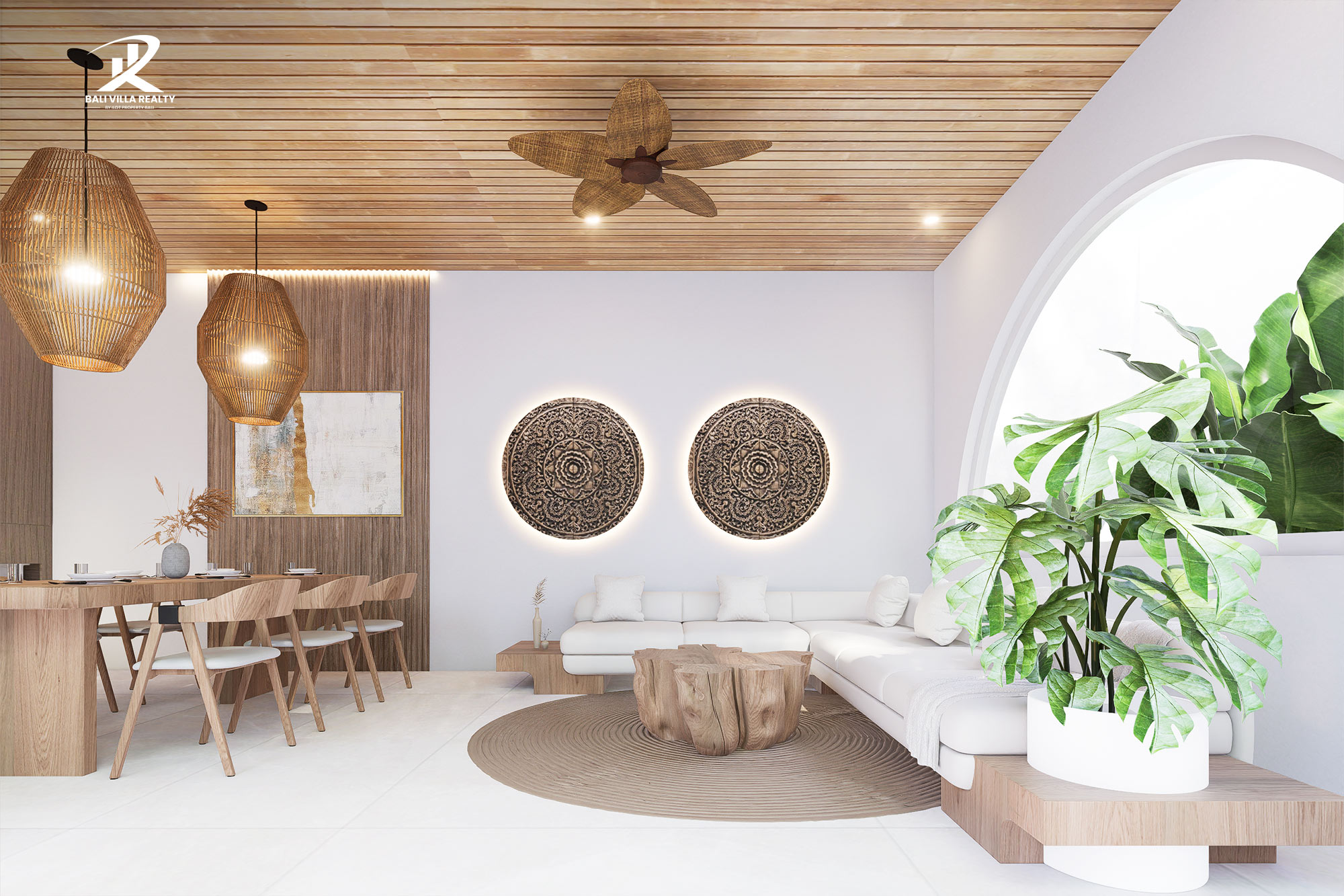 Off-Plan Stunning 3 Bedroom Villa for Sale Leasehold in Bali Canggu