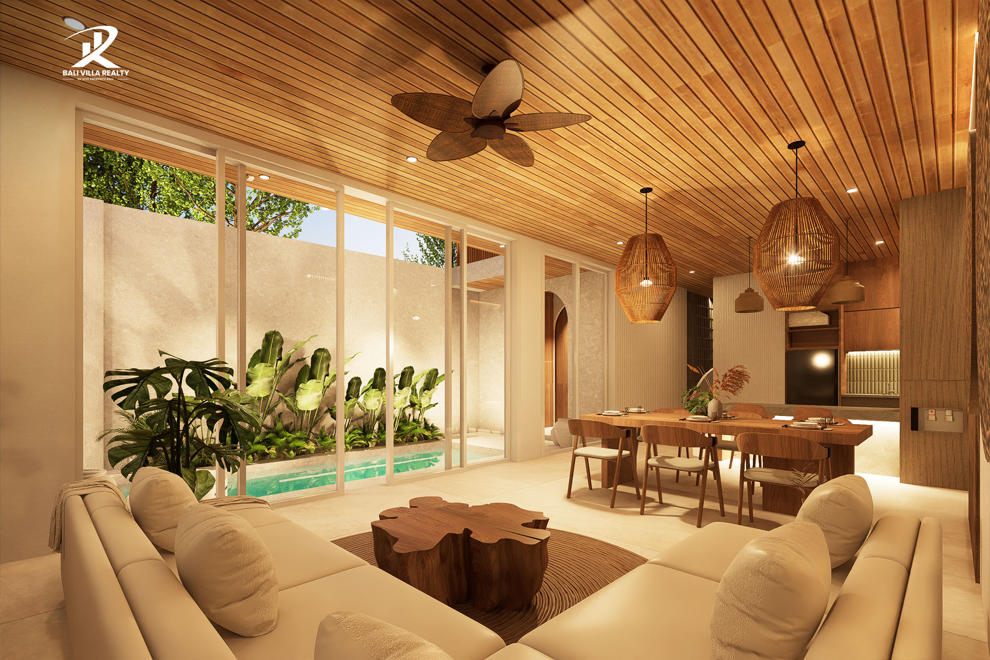 Off-Plan Stunning 3 Bedroom Villa for Sale Leasehold in Bali Canggu