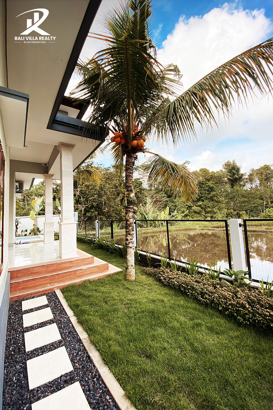 Ricefield View 2 Bedroom Villa for Sale Leasehold in Bali Ubud