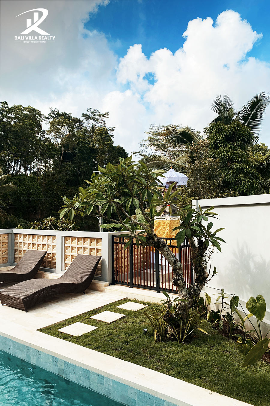 Ricefield View 2 Bedroom Villa for Sale Leasehold in Bali Ubud