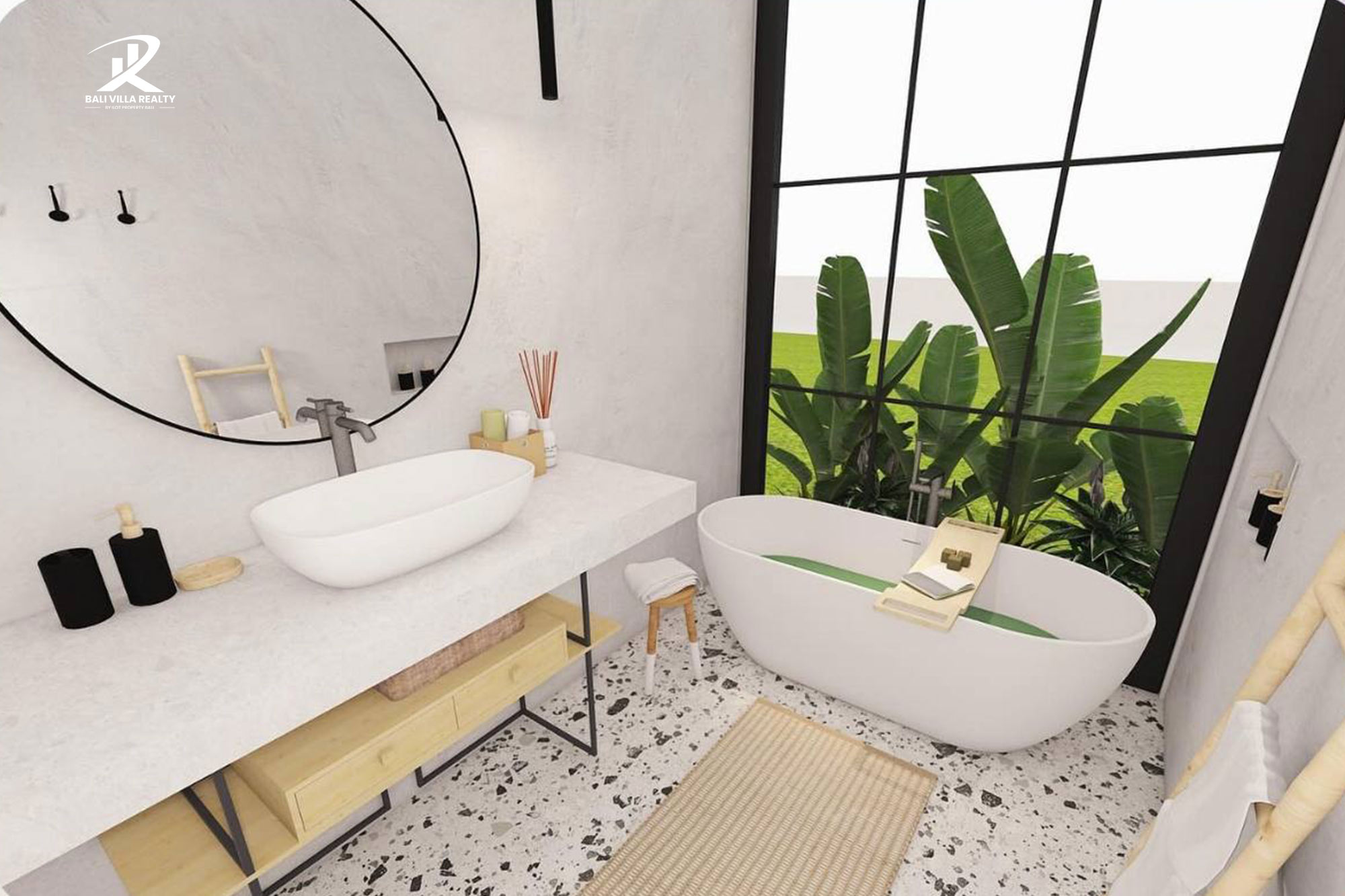 Off-Plan Ricefield View 2 Bedroom Villa for Sale Leasehold in Bali Ubud
