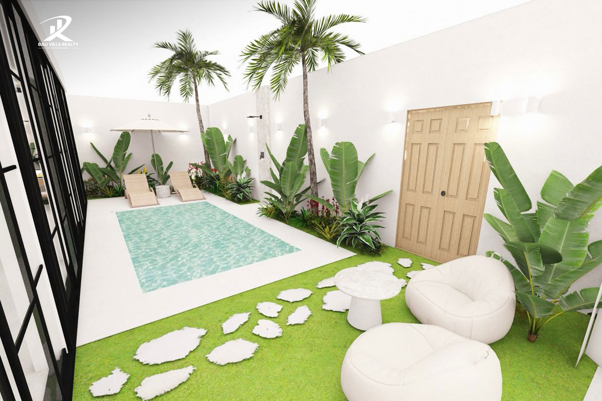 Off-Plan Ricefield View 2 Bedroom Villa for Sale Leasehold in Bali Ubud