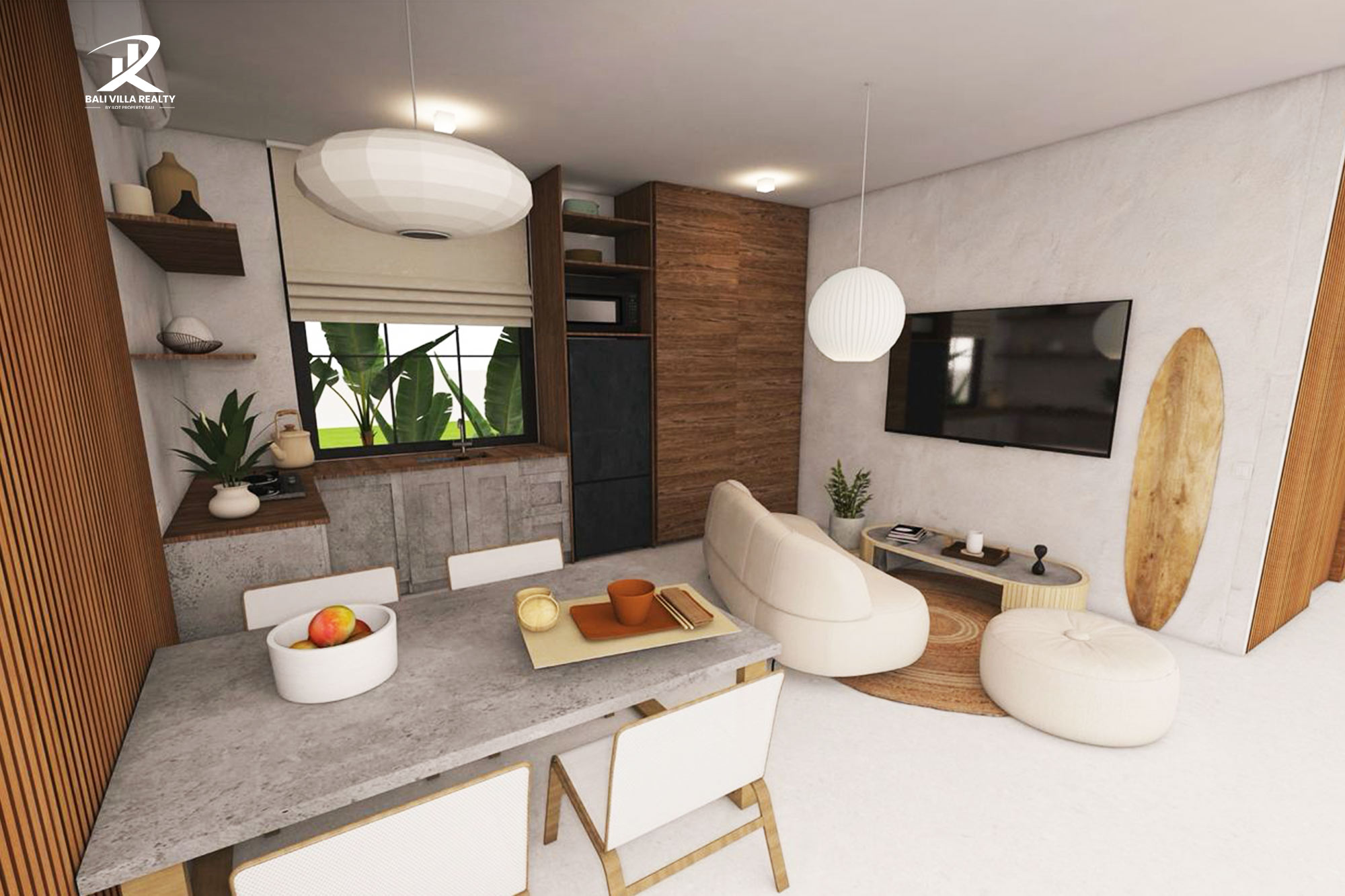 Off-Plan Ricefield View 2 Bedroom Villa for Sale Leasehold in Bali Ubud