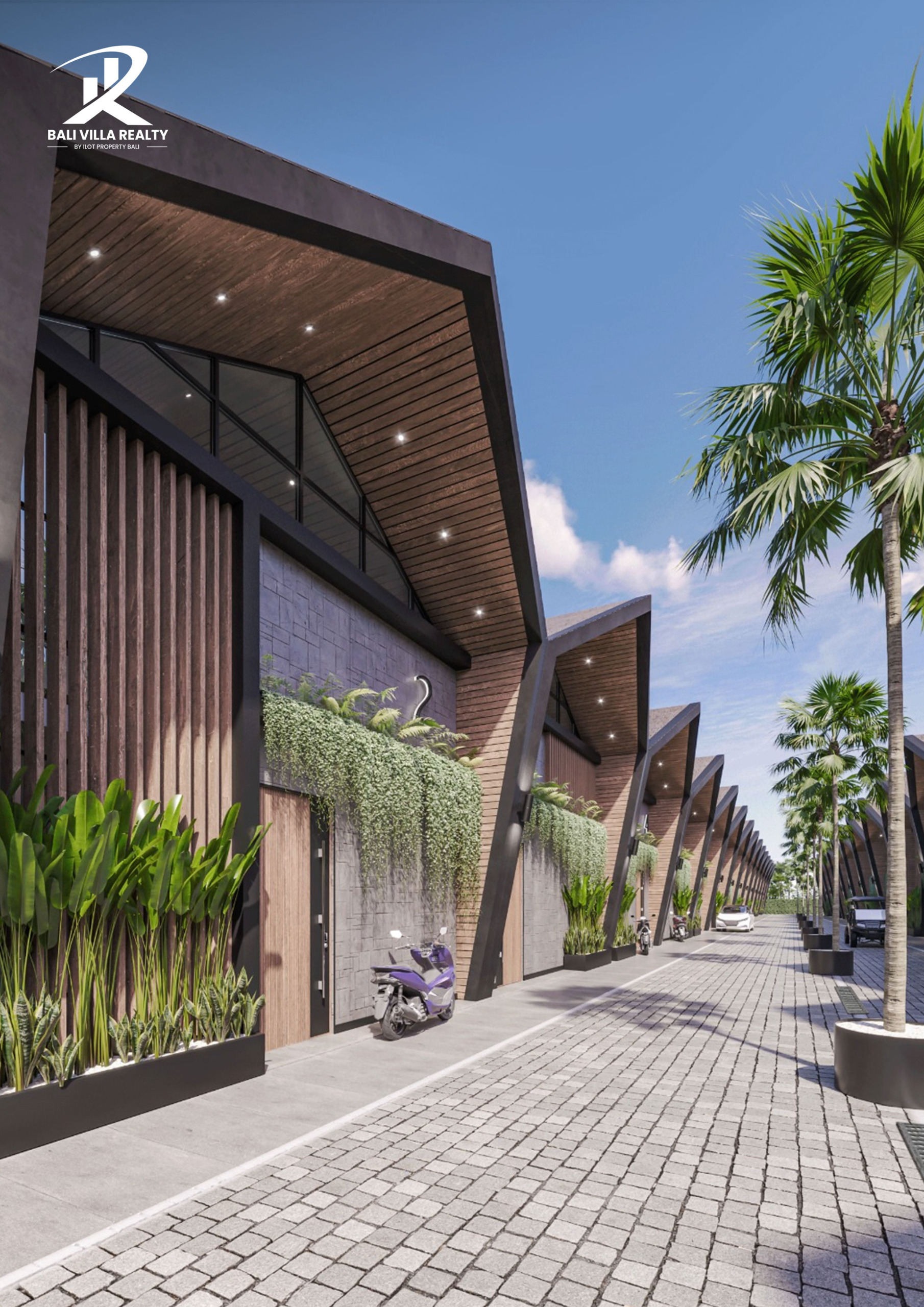 Off-Plan 1 Bedroom Townhouse for Sale Leasehold in Bali Umalas
