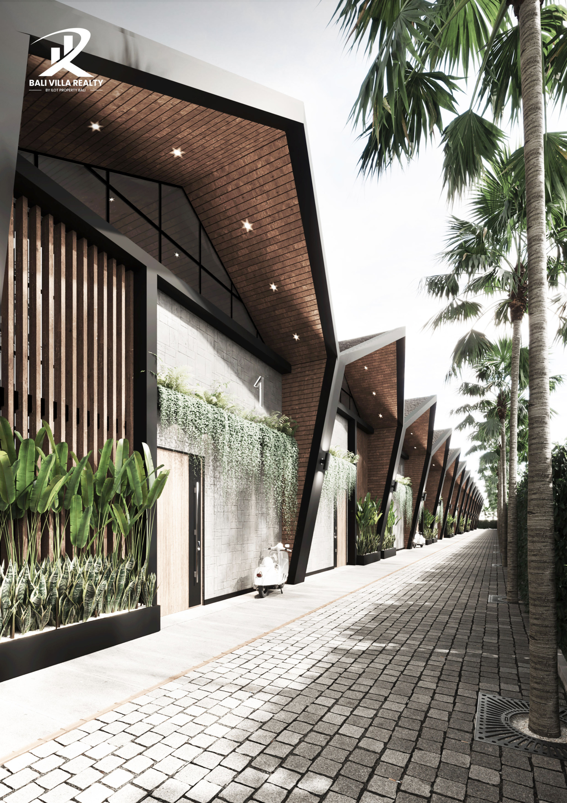 Off-Plan 1 Bedroom Townhouse for Sale Leasehold in Bali Umalas