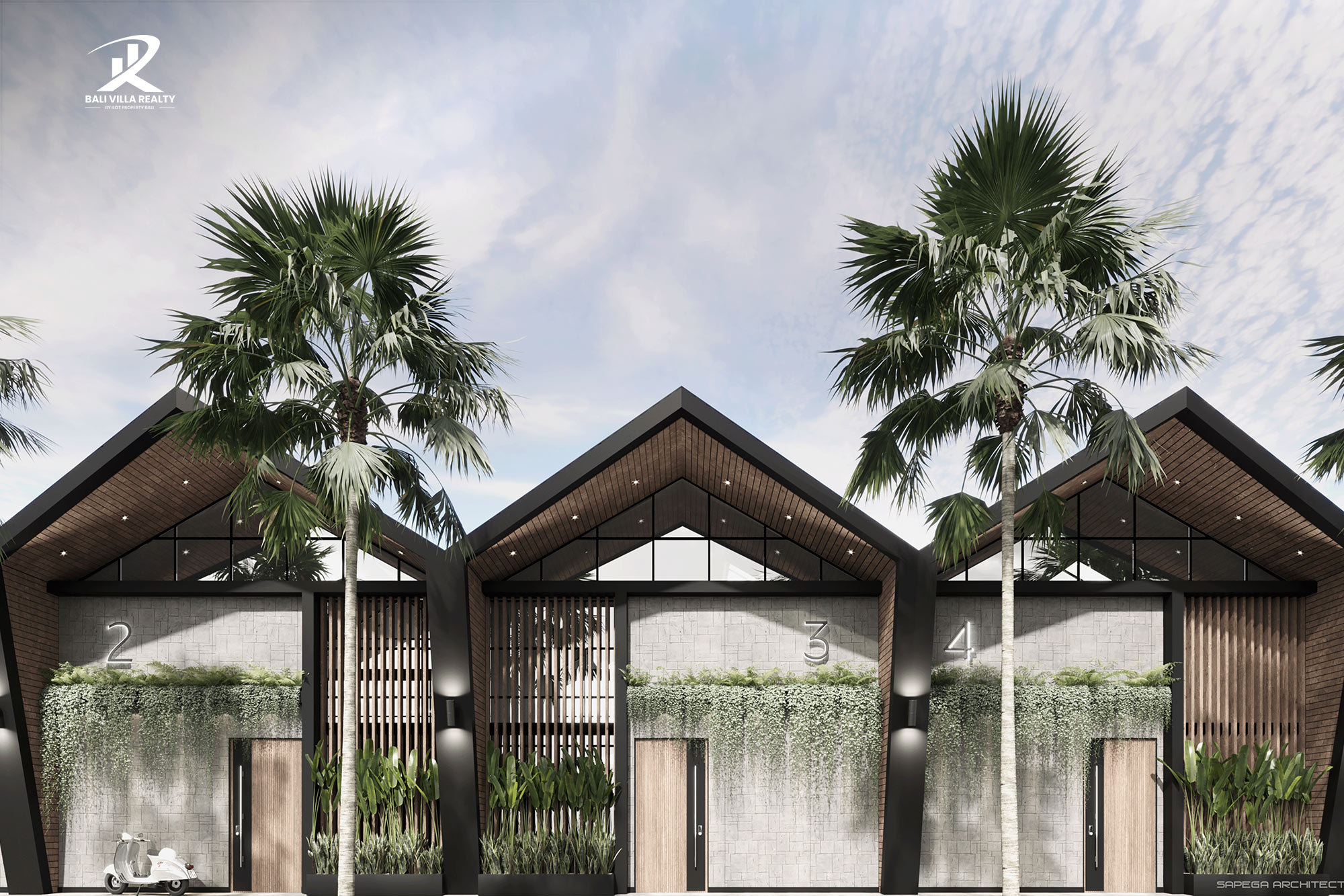 Off-Plan 1 Bedroom Townhouse for Sale Leasehold in Bali Umalas