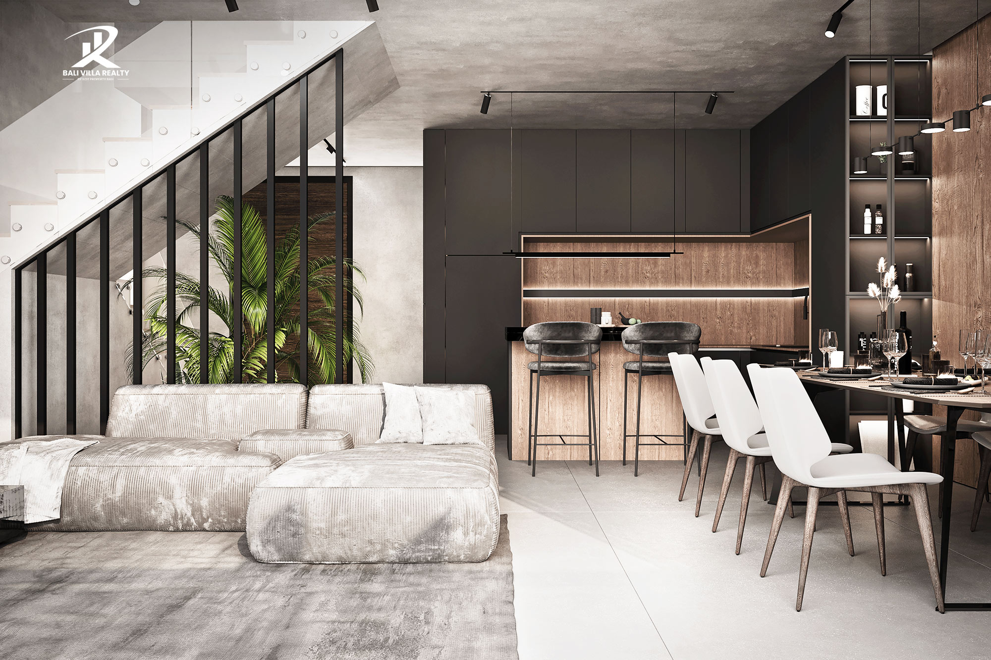 Off-Plan 2 Bedroom Townhouse for Sale Leasehold in Bali Umalas