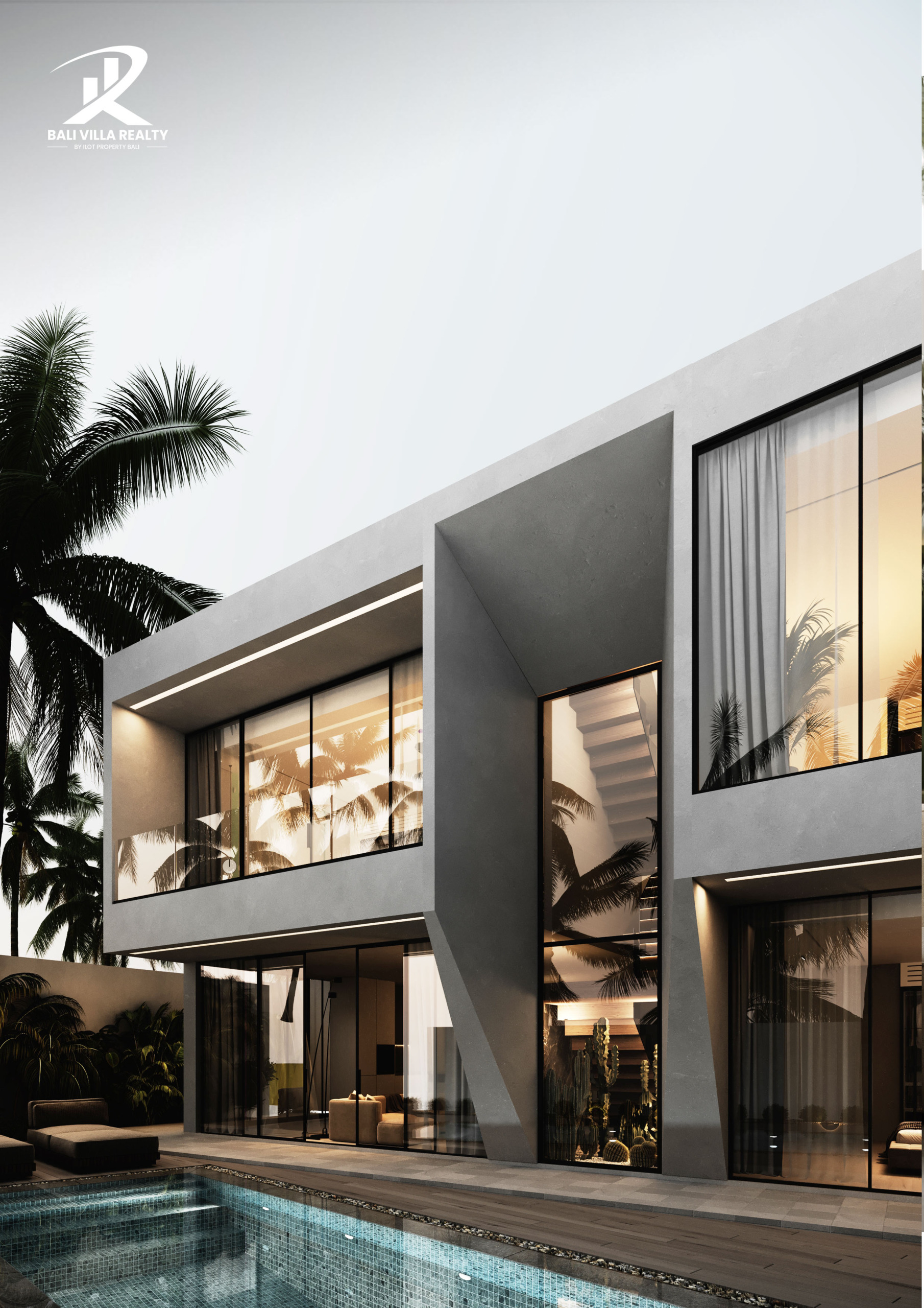 Off-Plan 3 Bedroom Villa for Sale Leasehold in Bali Umalas
