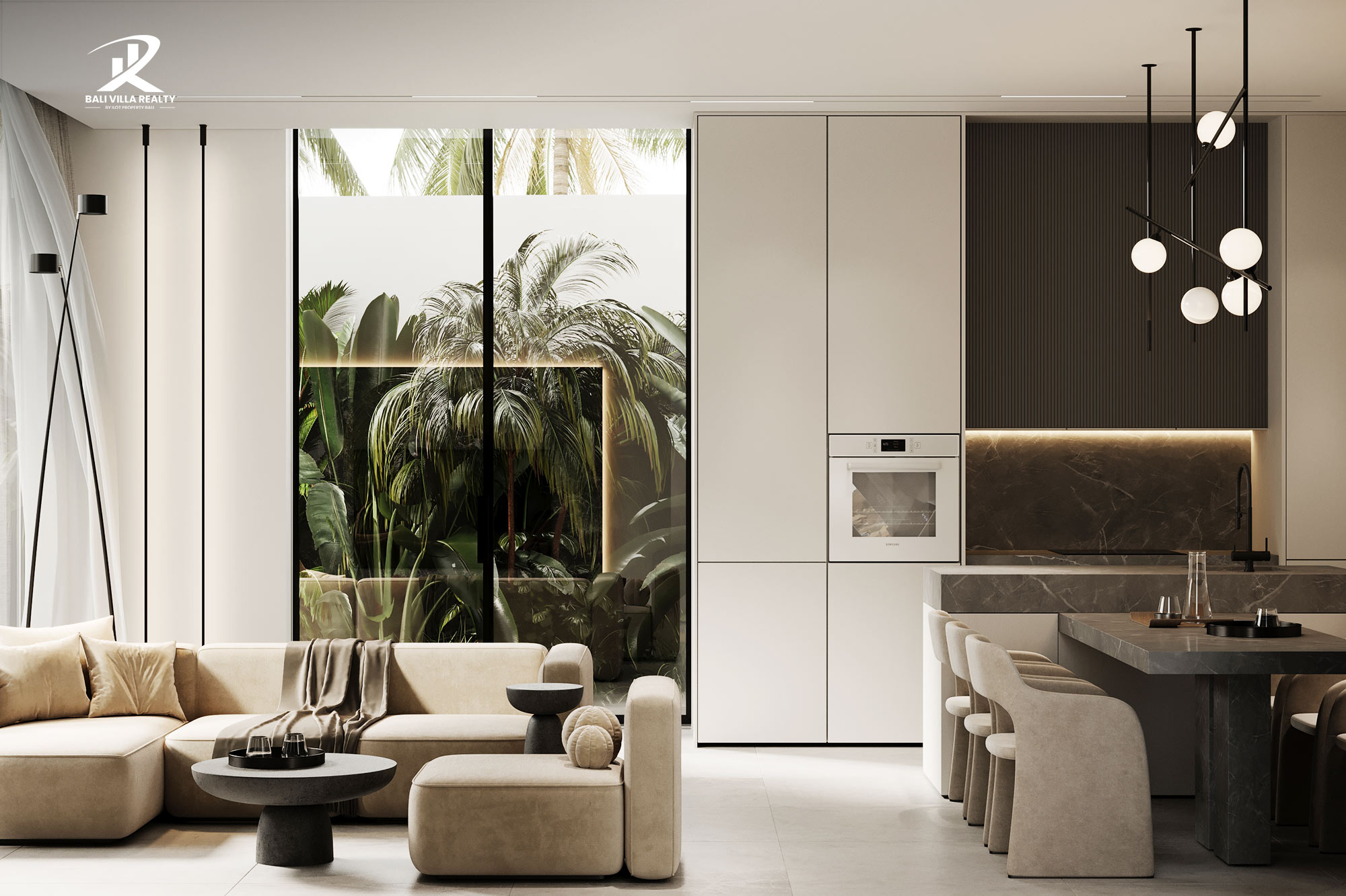 Off-Plan 3 Bedroom Villa for Sale Leasehold in Bali Umalas