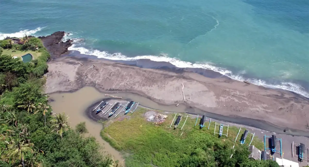 Seseh Beach from Above