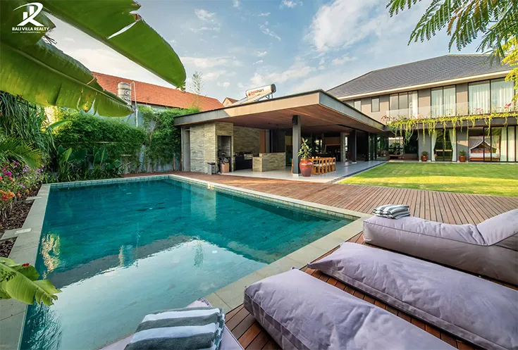 A luxury villa in Sanur