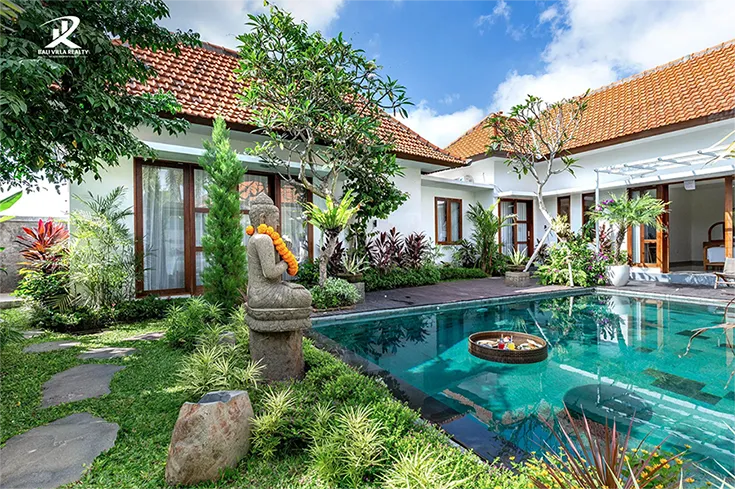 A serene villa in Ubud Bali