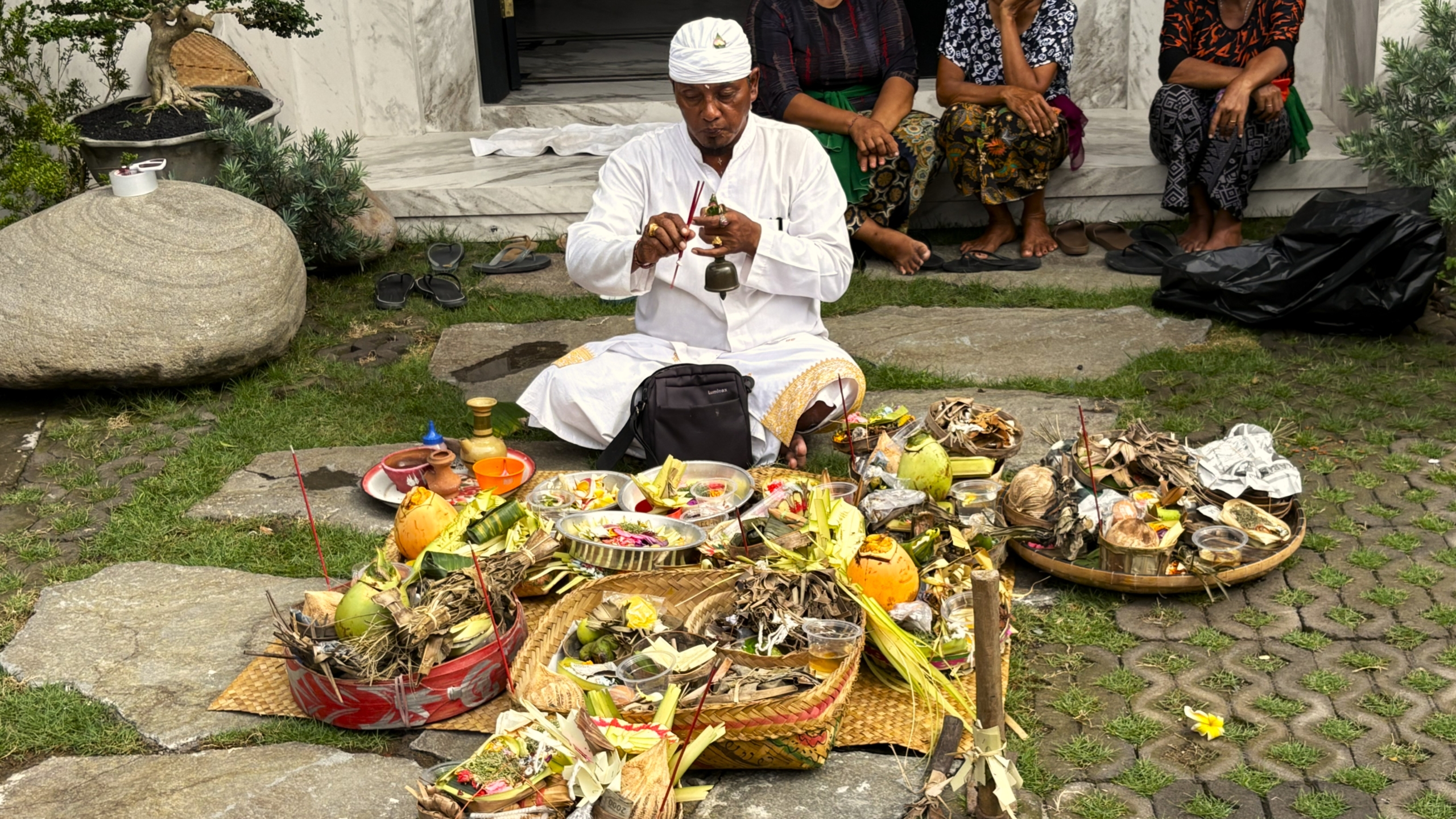 steps in melaspas ceremony