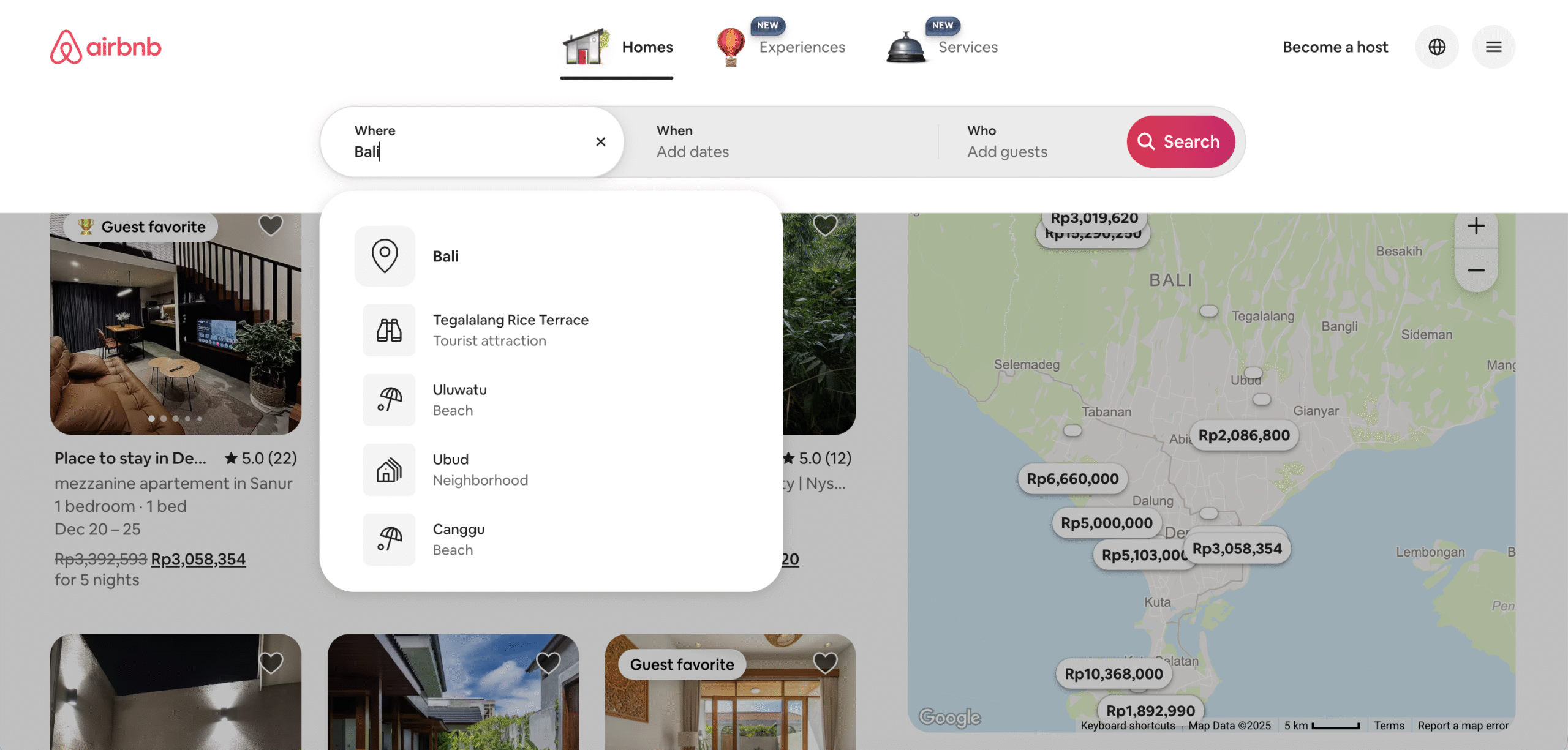 airbnb bali