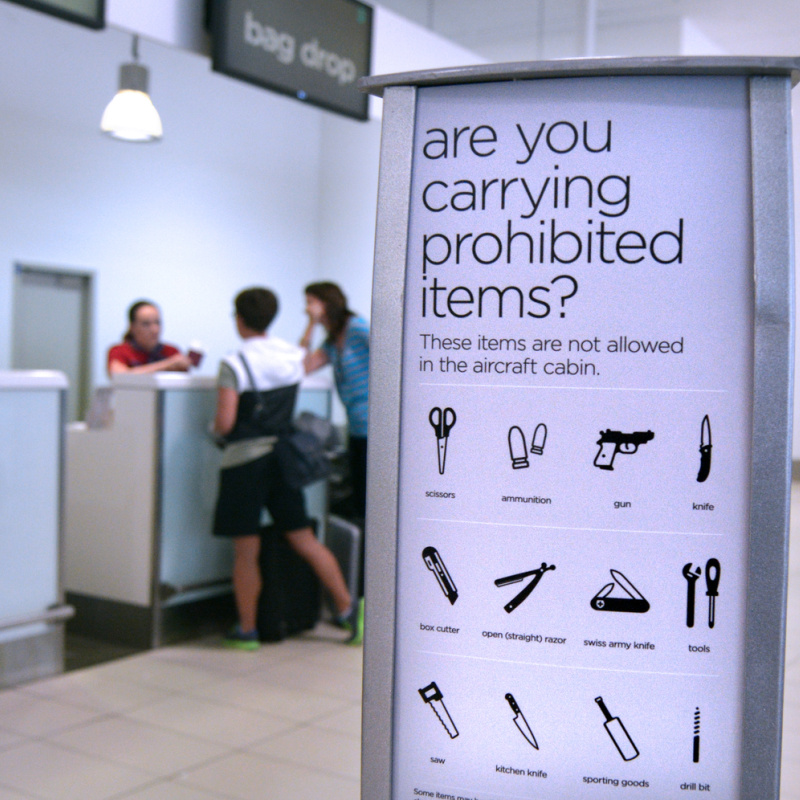 items that are completely prohibited