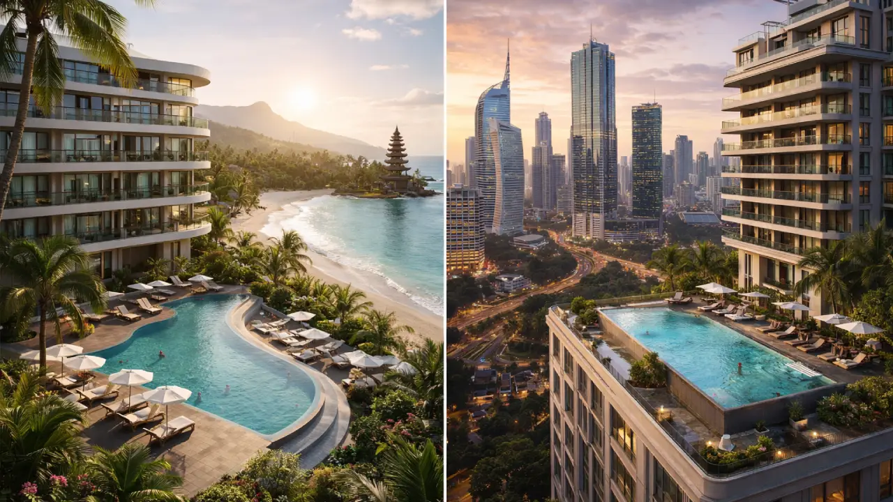 Bali vs Jakarta Apartment Investment: ROI, Price, and Growth Compared (2026)