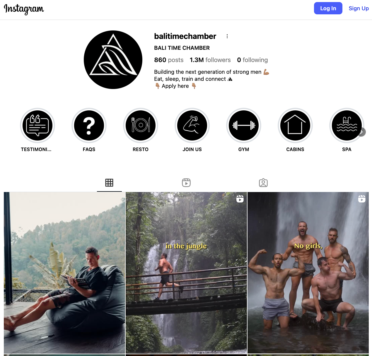 The Bali Time Chamber