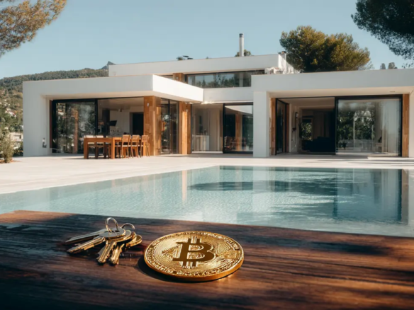can you buy a villa in bali with bitcoin