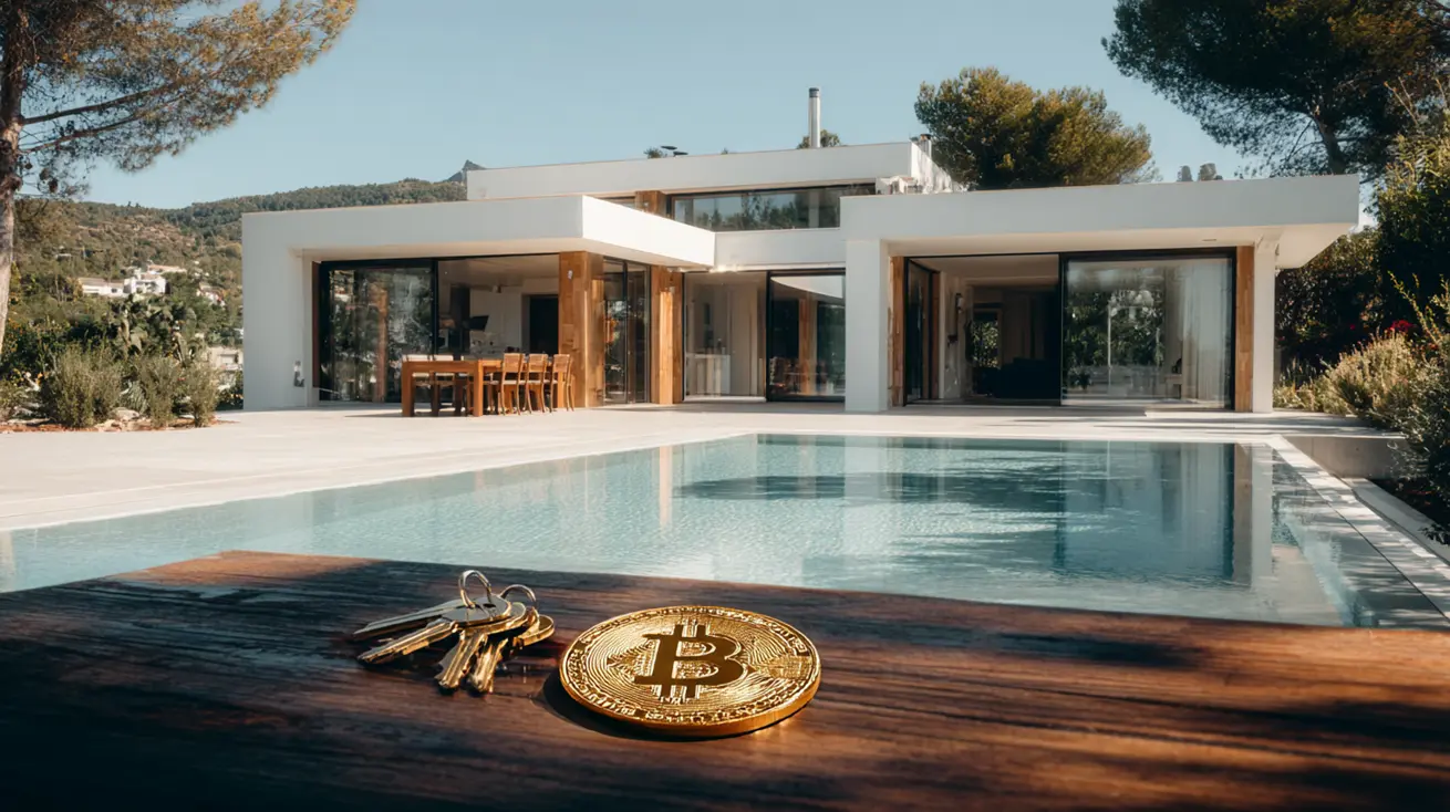 can you buy a villa in bali with bitcoin