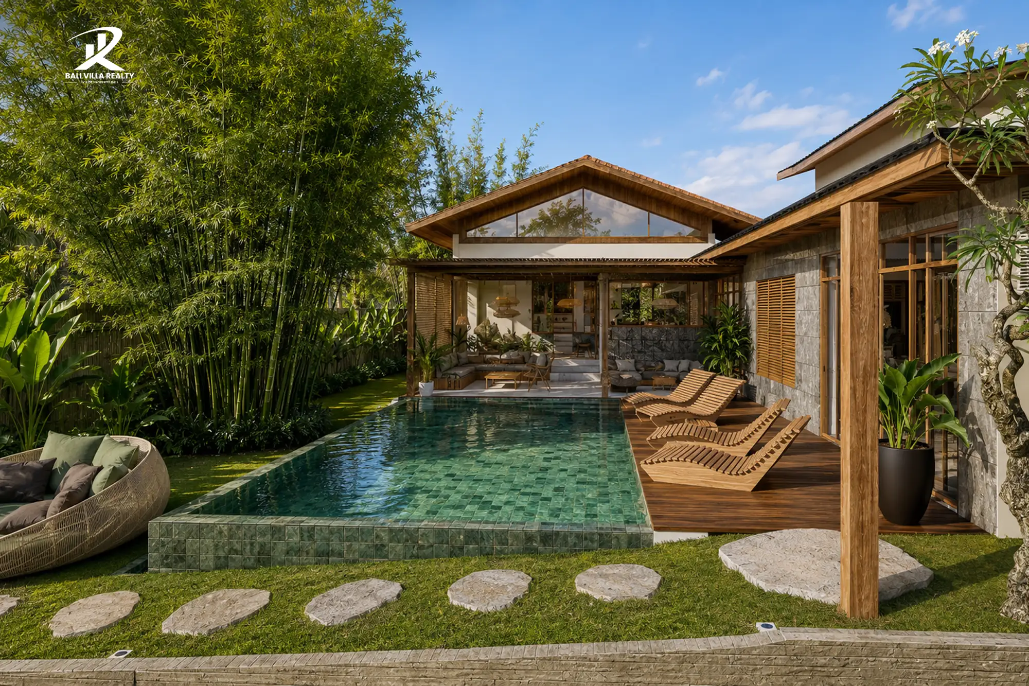 Jungle Guide Tropical 2BR Villa in Sayan with Jungle Views for Sale Leasehold